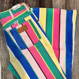 Wrangler Colorful Striped Jeans